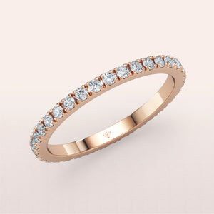 Open image in slideshow, NICE ETERNITY BAND | ROSÉ
