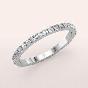 Open image in slideshow, NICE ETERNITY BAND | WHITE
