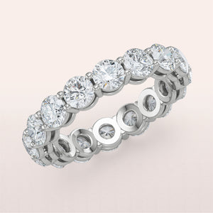 Open image in slideshow, CANNES ETERNITY BAND | WHITE
